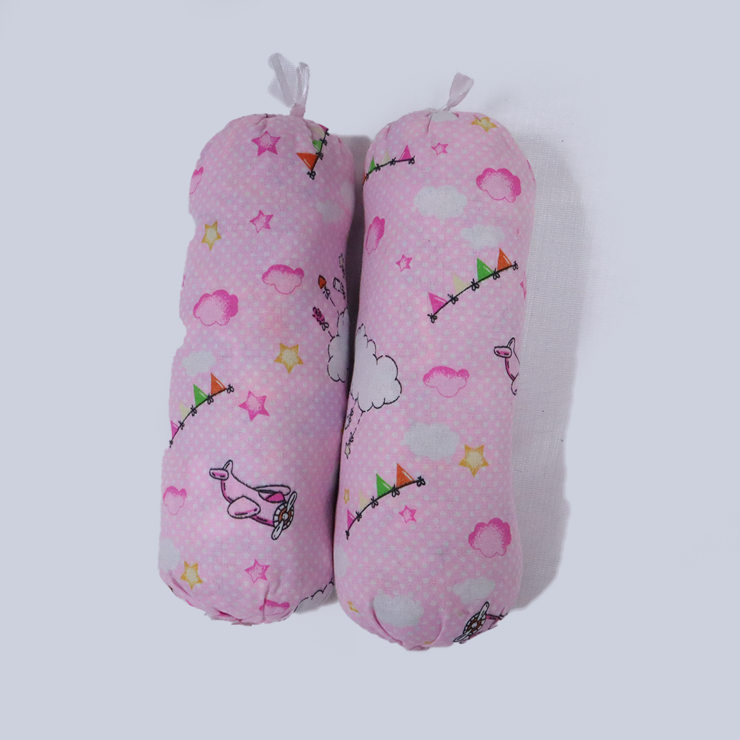 Baby Pillow Set 3 Pcs-Pink