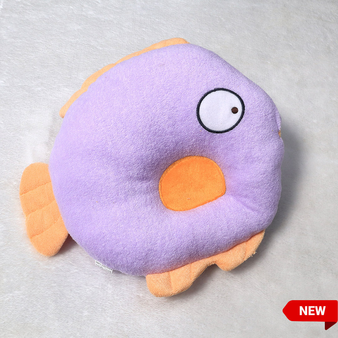 Buy Baby Head Shaper Pillow-Purple Fish| PlushMink Online Store – Plushmink