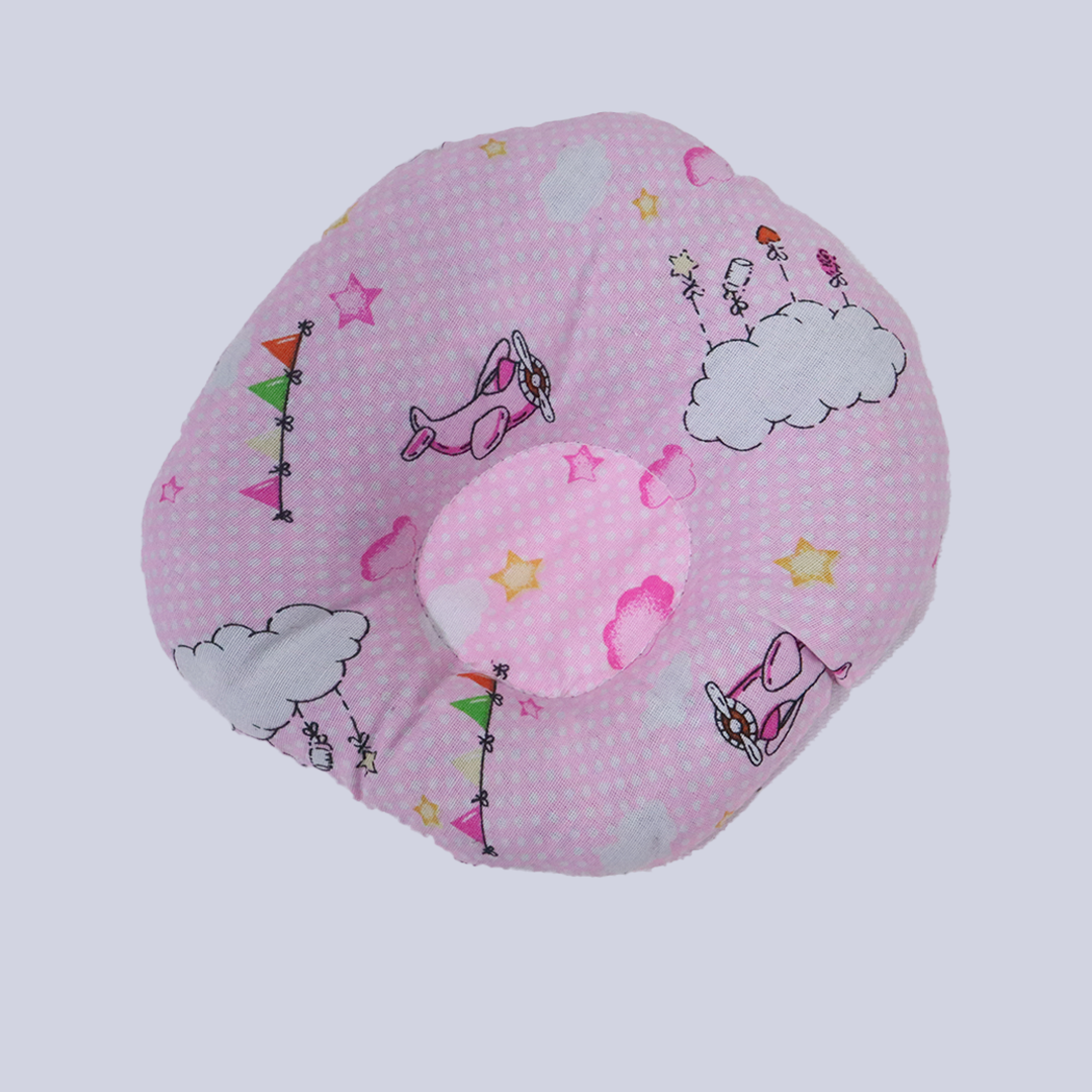 Baby Pillow Set 3 Pcs-Pink