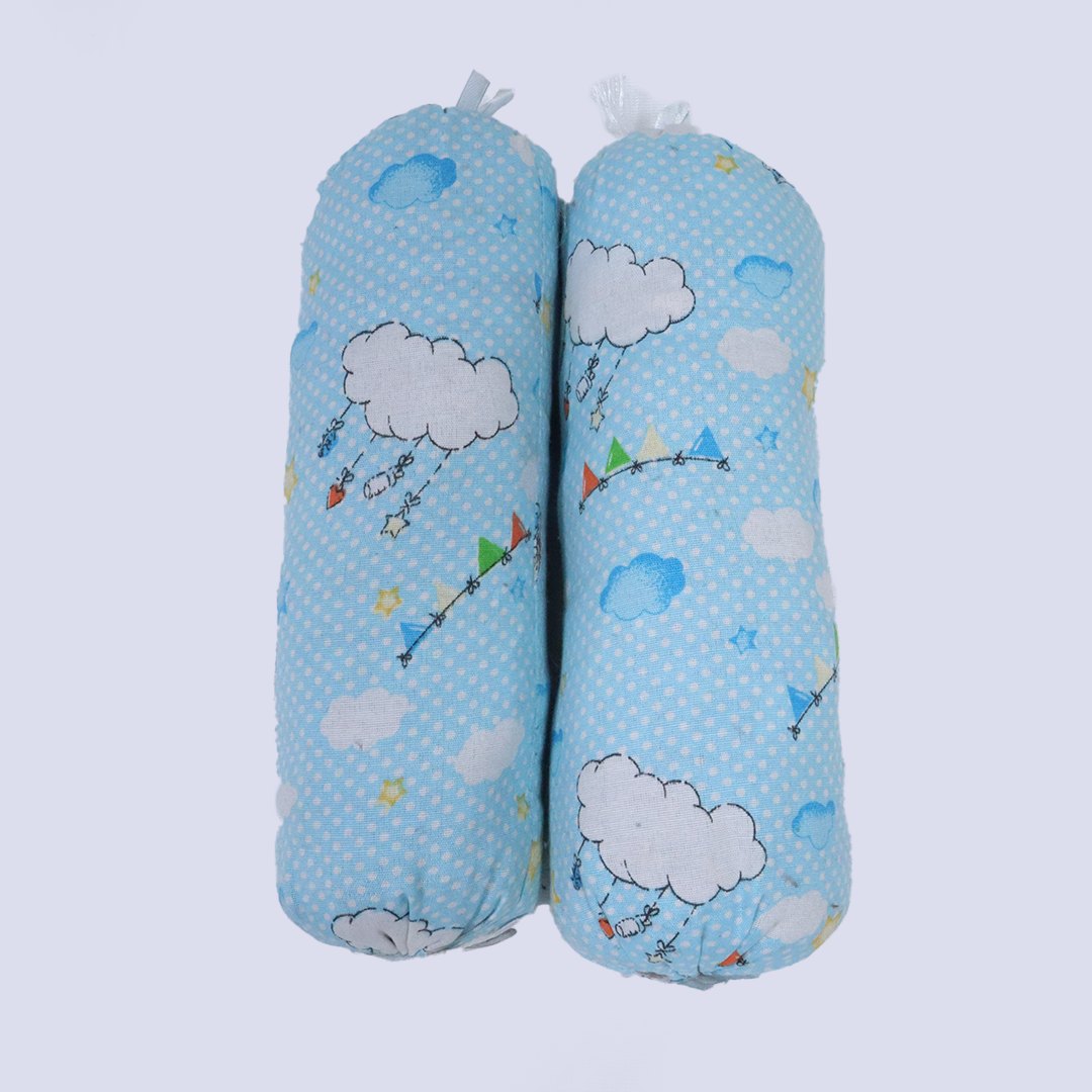 Baby Pillow Set 3 Pcs-Blue