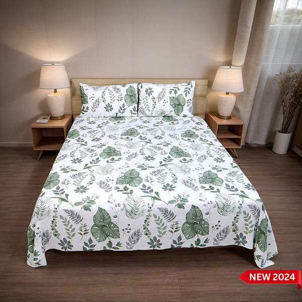 Bed Sheet Fantasy King Bed-Forest Canopy