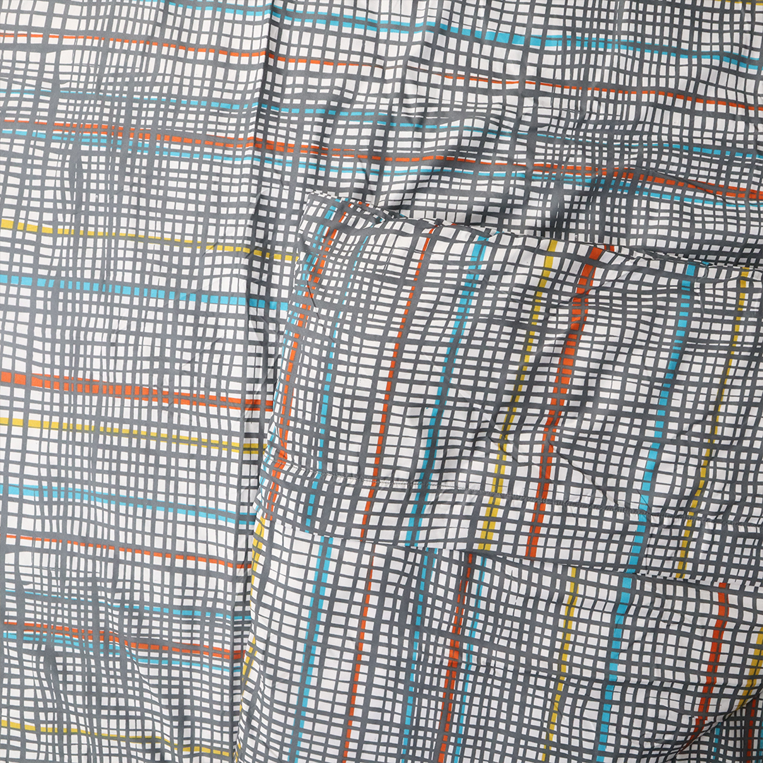 Fantasy Duvet Cover Set Gridlines