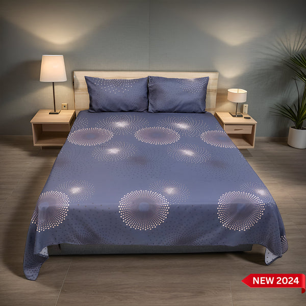 Bed Sheet Fantasy King Bed-Lunar