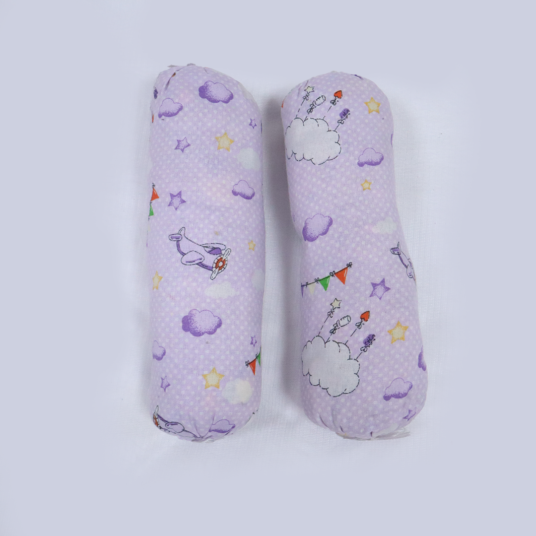 Baby Pillow Set 3 Pcs-Purple