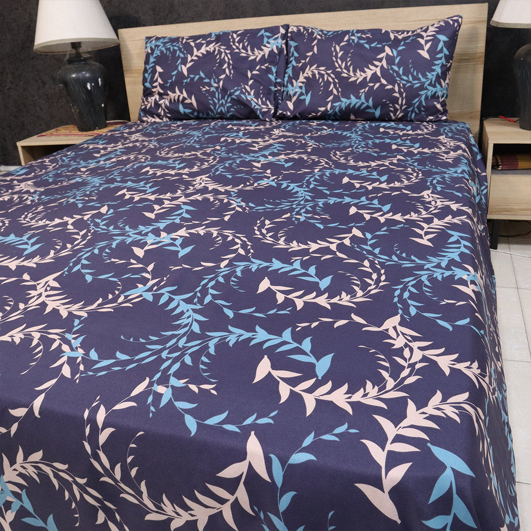 Bed Sheet Fantasy King Bed-Midnight Forest