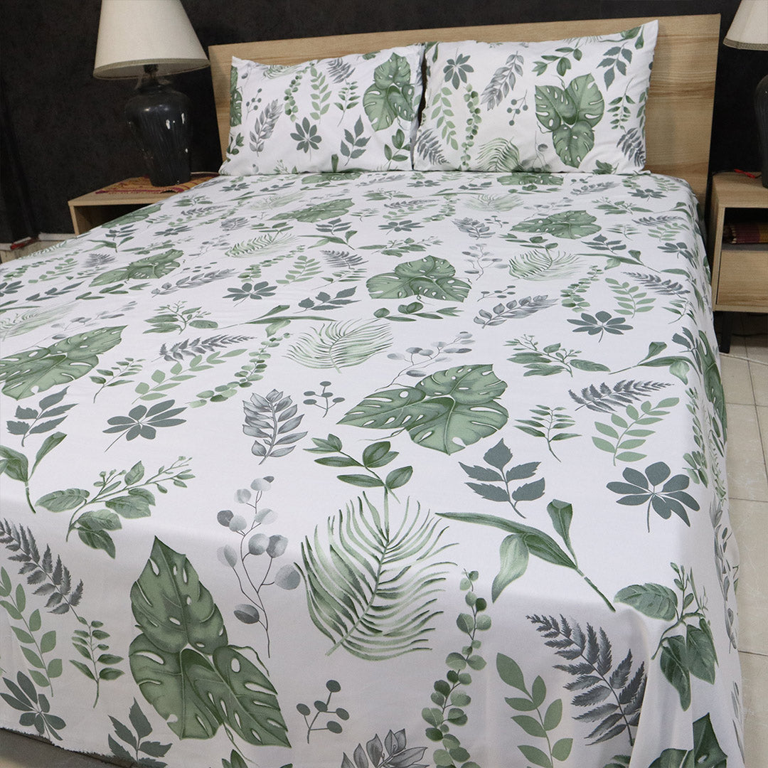 Bed Sheet Fantasy King Bed-Forest Canopy