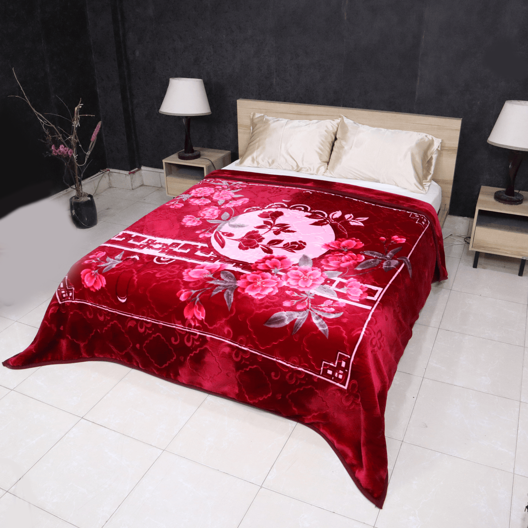 Empire King Bed 6 KG Blanket-Ruby Velvet