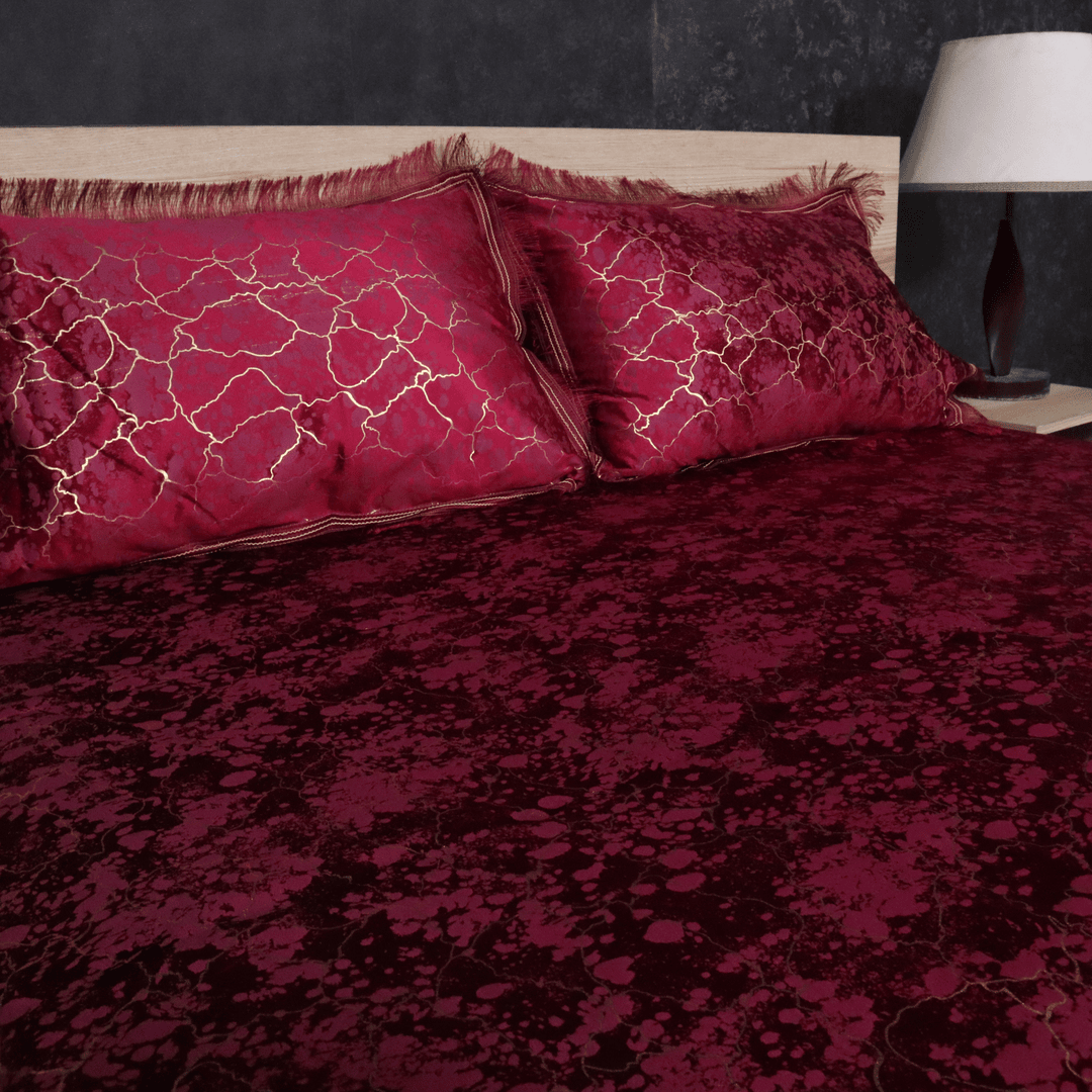 Regal Decor Bed Set Deep Pink