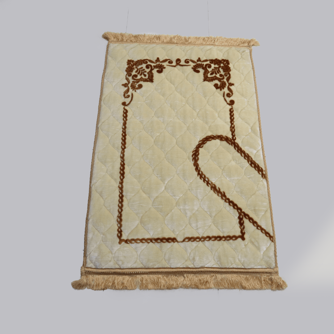 Couple Prayer Mat-Creme