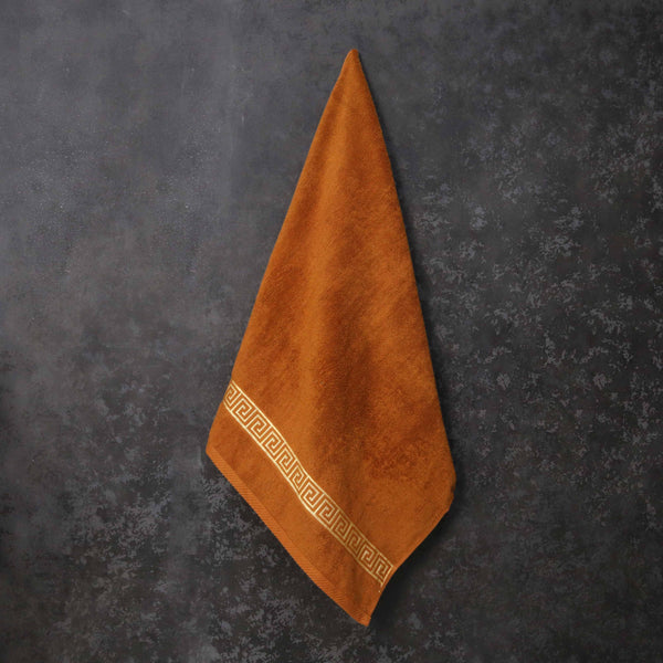 Premium Cotton Towel-Rust