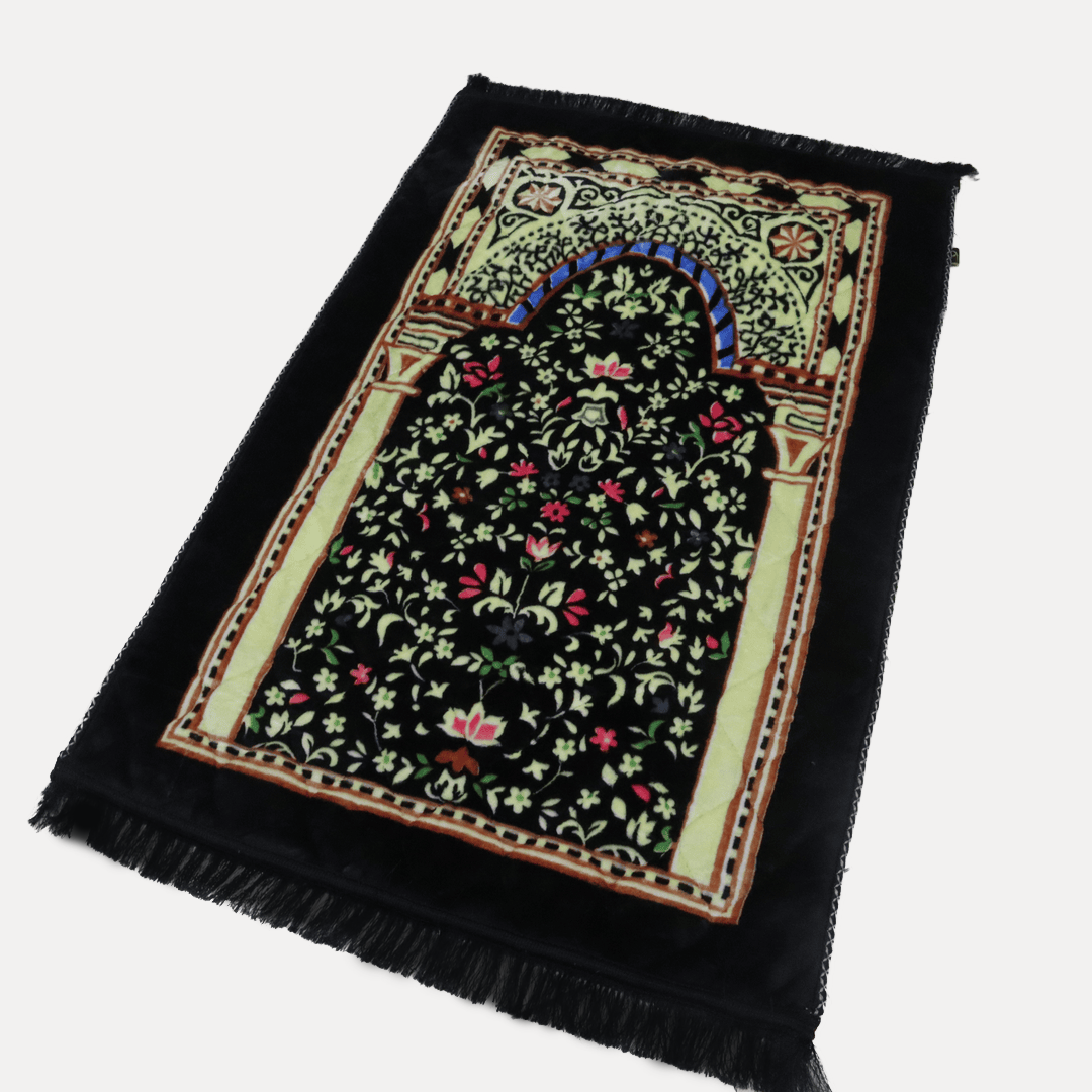 Mughal Janamaz Printed Prayer Mat-Eternal