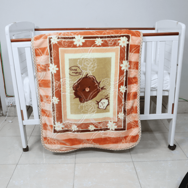 Tiny Tots Cot Baby Blanket-Maple