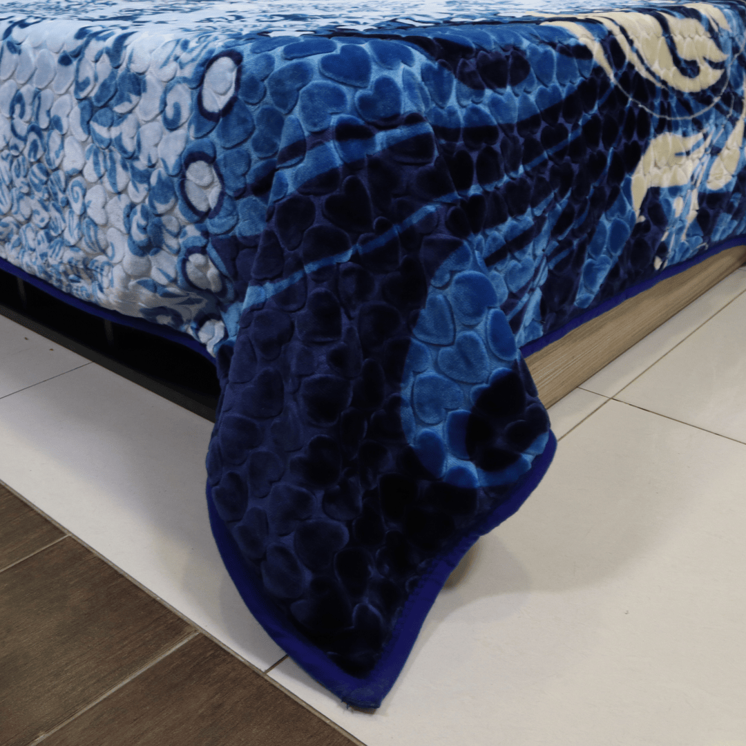 Emperor Single Bed Blanket Sapphire