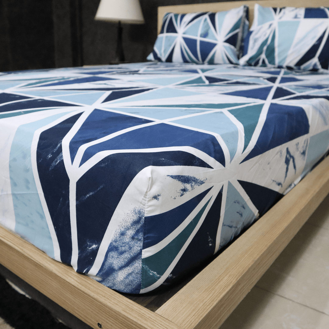 Fantasy Fitted Bed Sheet-Sapphire Blue