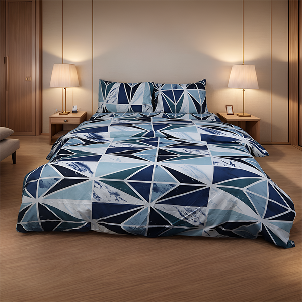 Fantasy Duvet Cover Set- Sapphire Blue