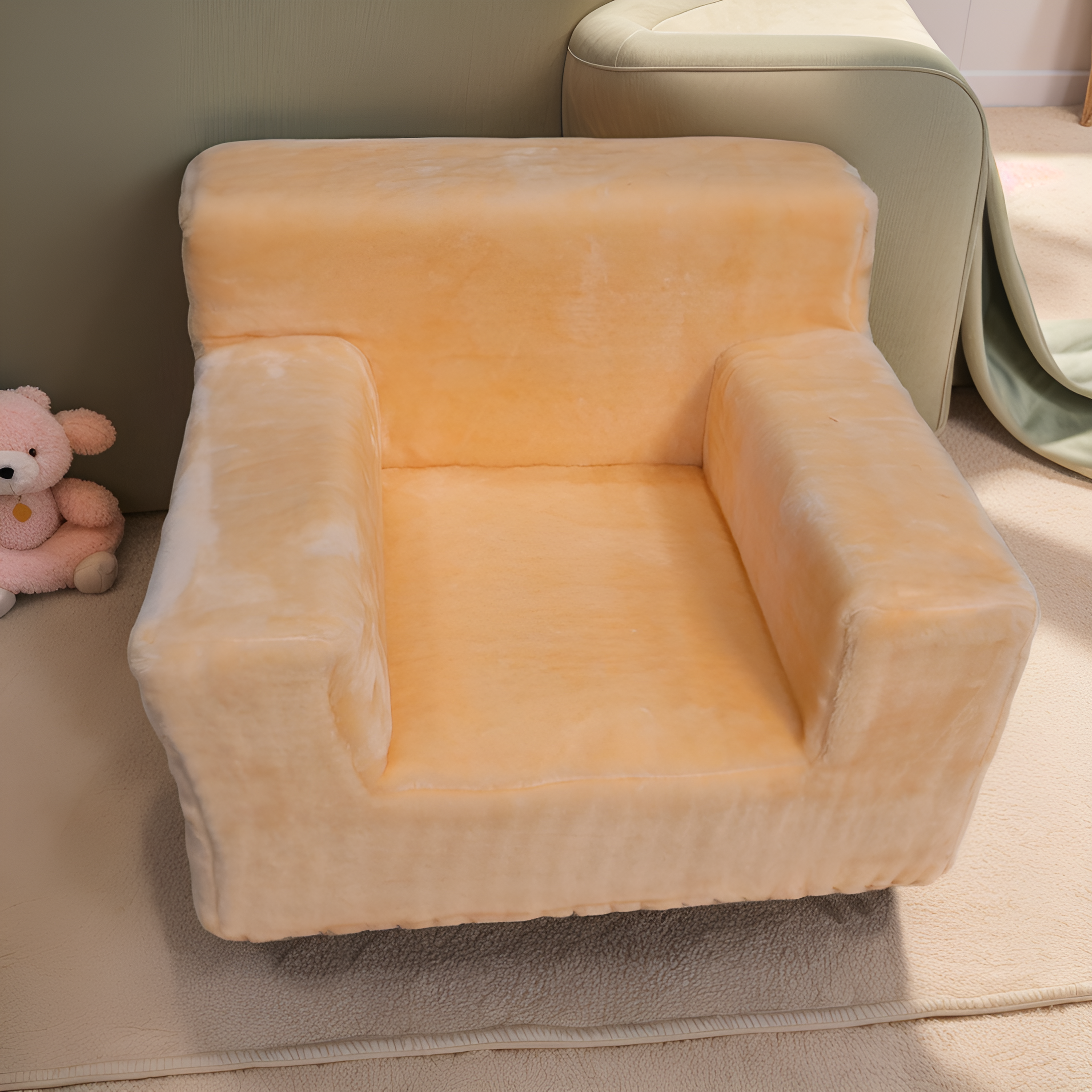 Baby Sofa - Peach