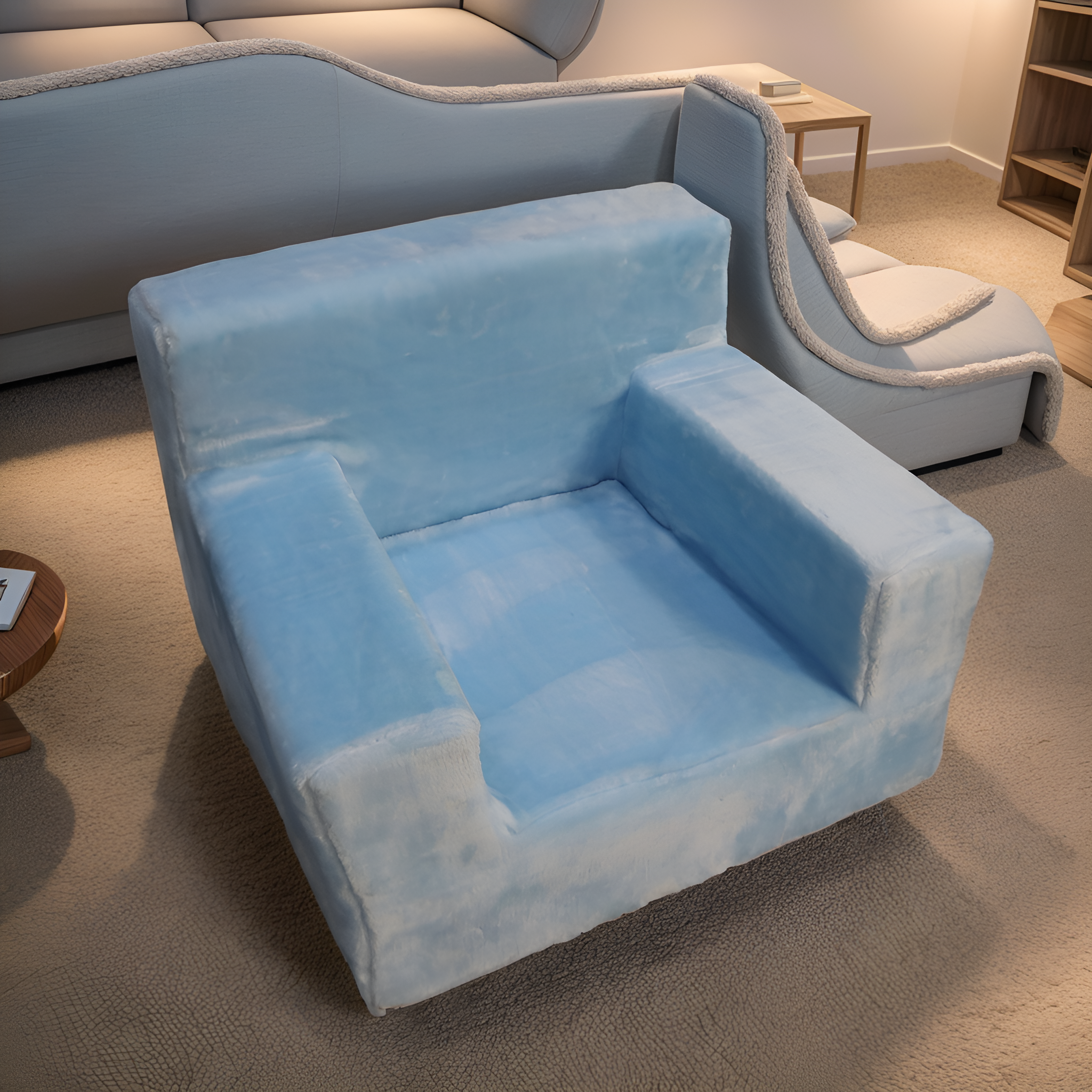 Baby Sofa - Light Blue