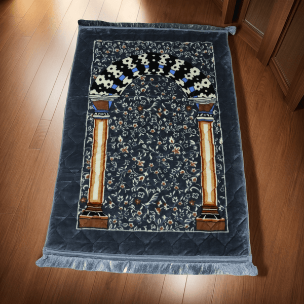 Mughal Plus Cloudy Prayer Mat-Granite