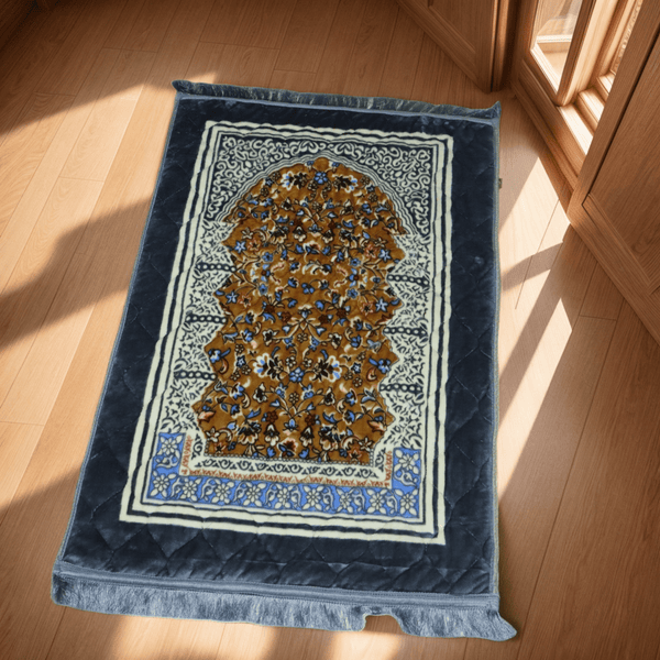 Mughal Plus Cloudy Prayer Mat-Dove Gray