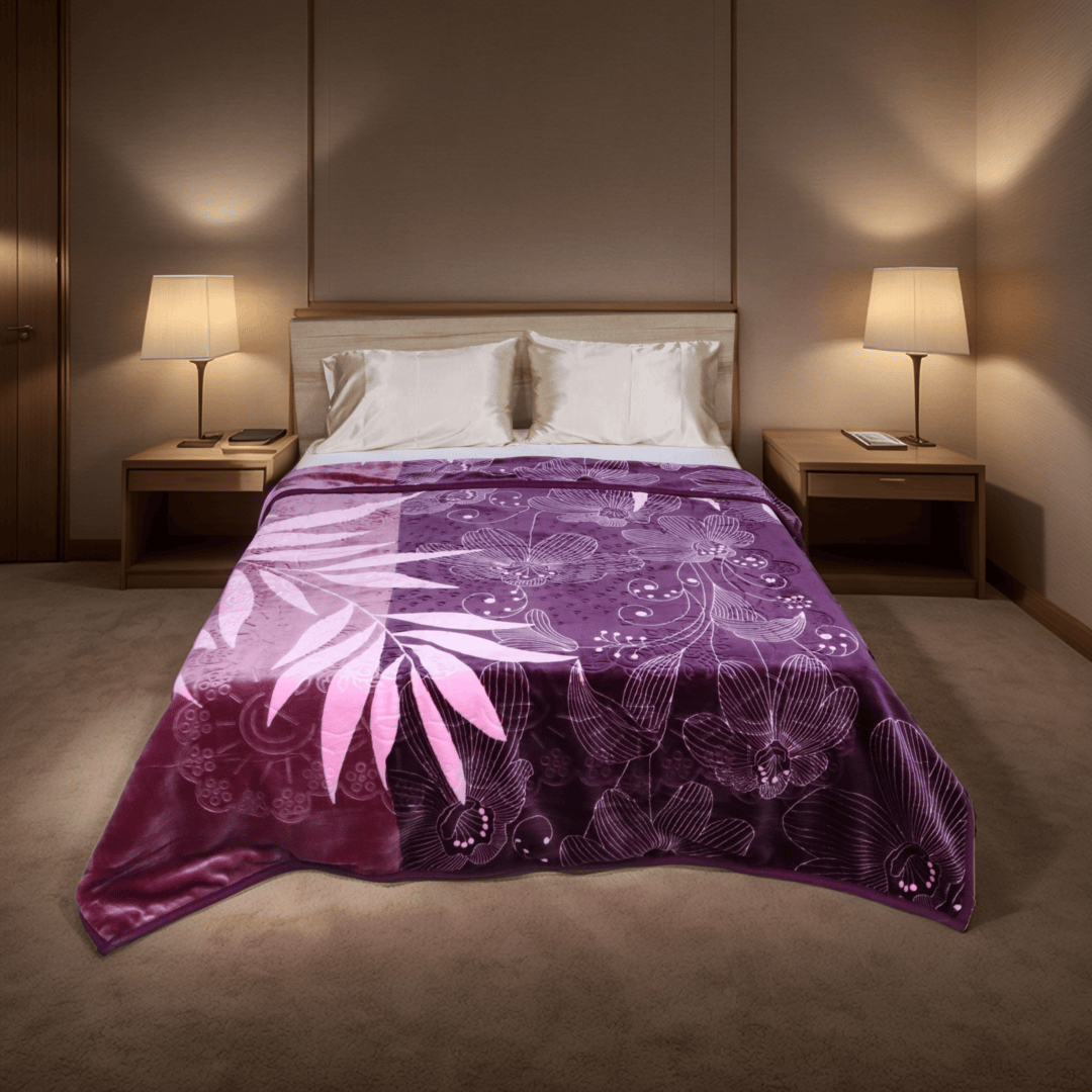 Empire King Bed 6 KG Blanket- Lavender