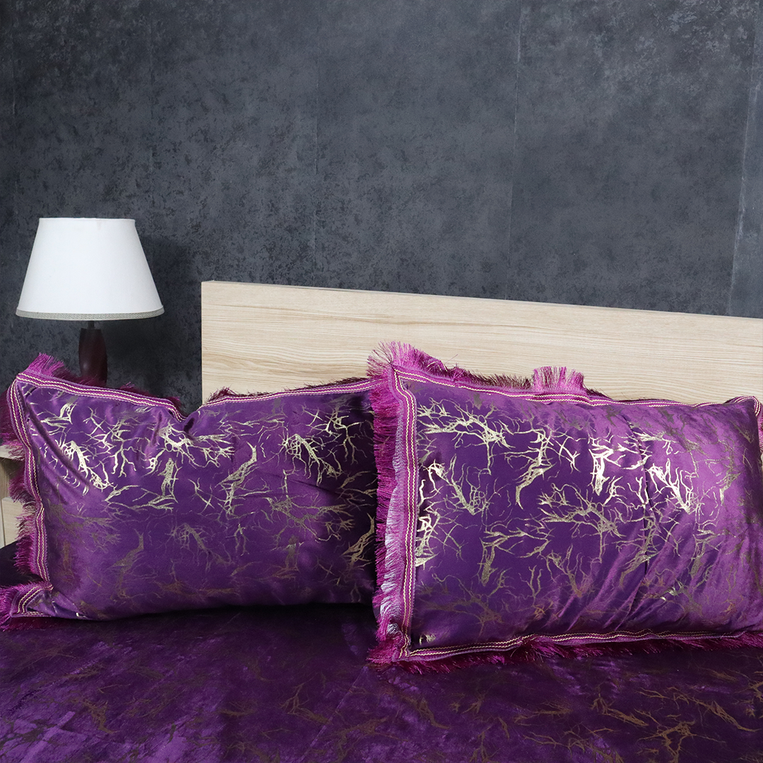 Regal Decor Bed Set Purple